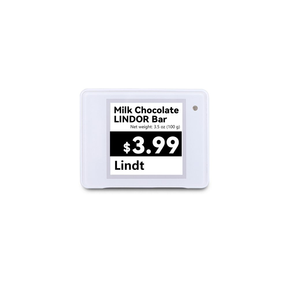 White Shell 1.54 Inch Electronic Shelf Label