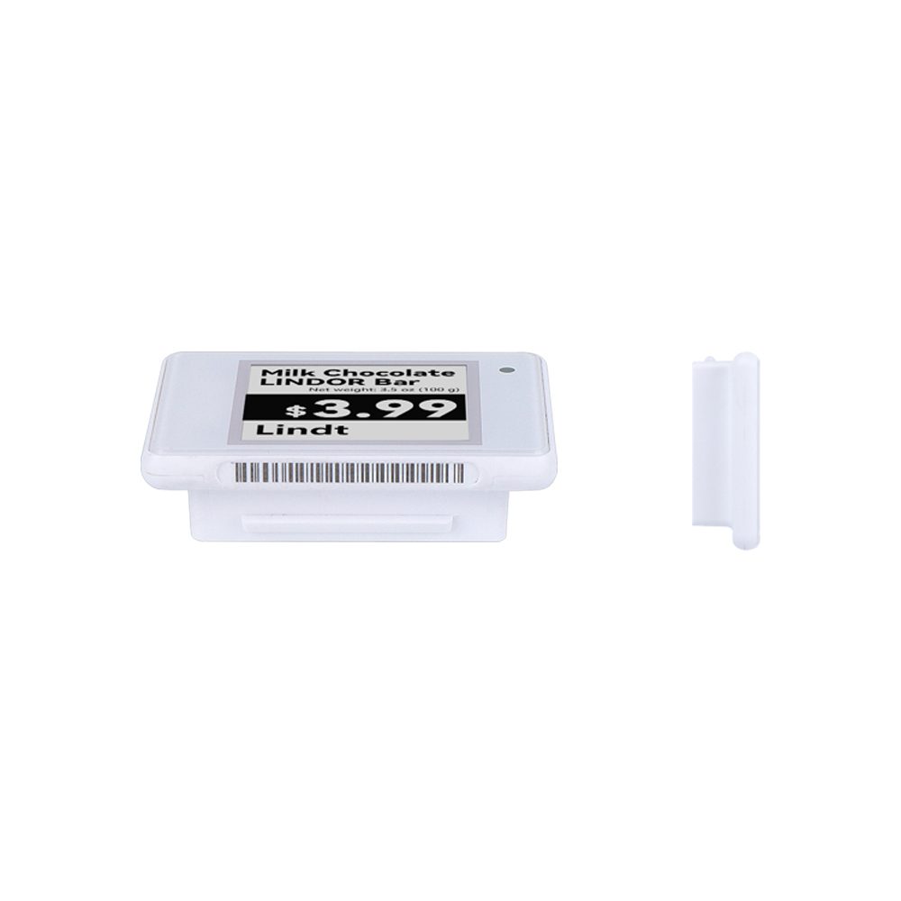 White Shell 1.54 Inch Electronic Shelf Label