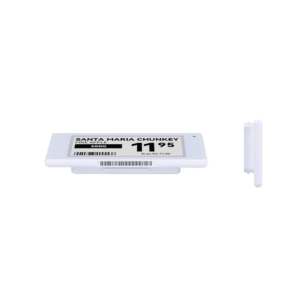 White Shell 2.66 Inch Electronic Shelf Label