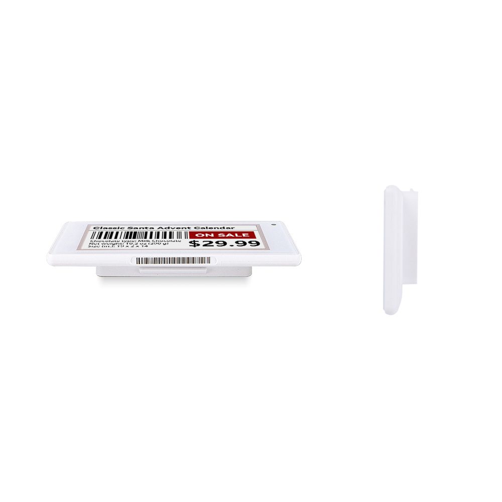 White Shell 2.9 Inch Electronic Shelf Label