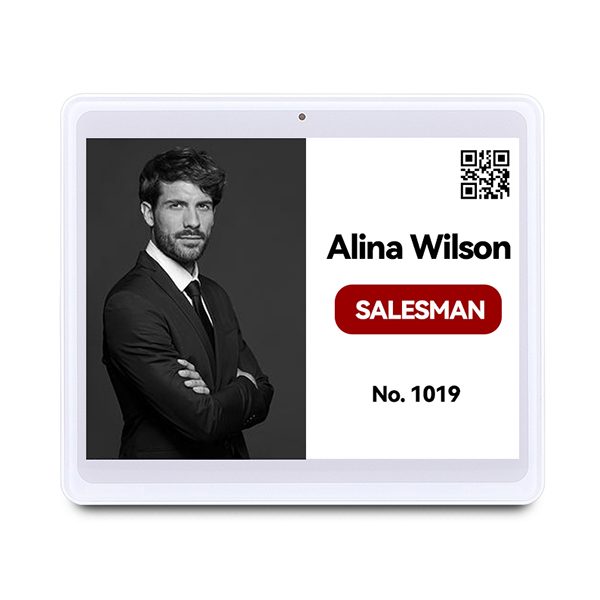 White Shell 5.83 Inch Electronic Shelf Label