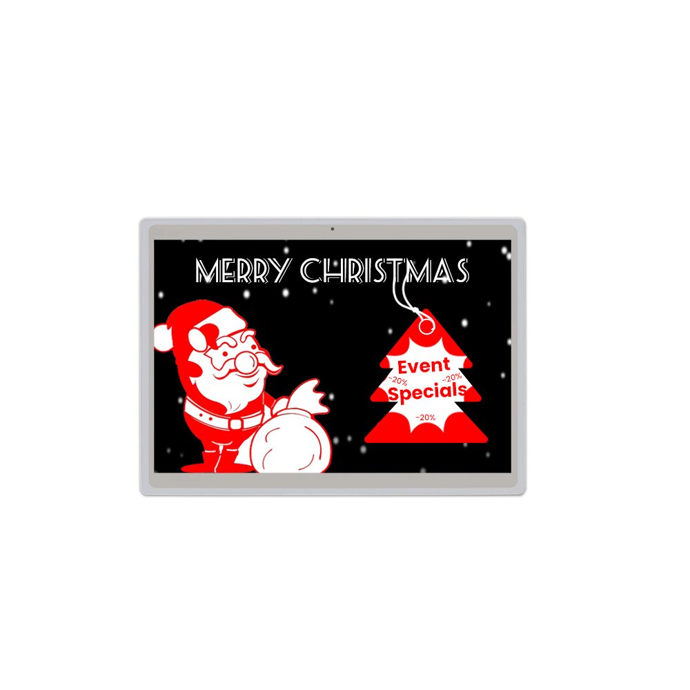 White Shell 10.2 Inch Electronic Shelf Label
