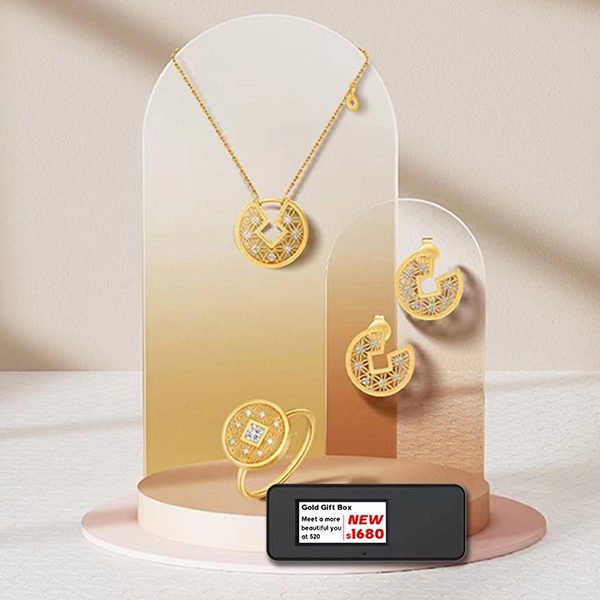 Suitable For High-end Jewelry 0.97 Inch 3 Color Electronic Shelf Label Display