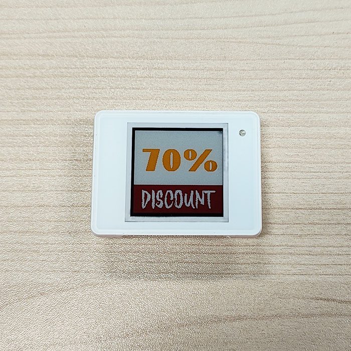 1.54 Inch 4 Color Electronic Retail Label Display Color Black White Red Yellow