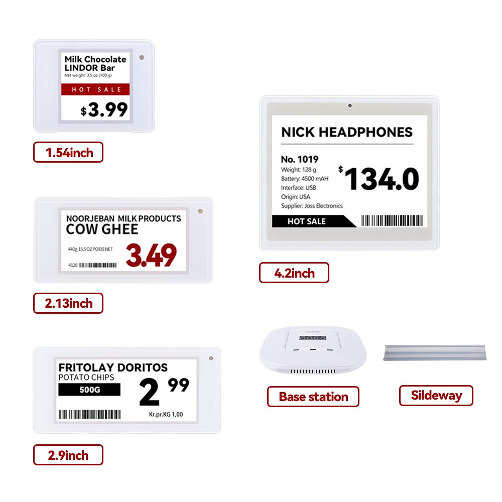 Electronic Shelf Label Demo Kits 10PCS
