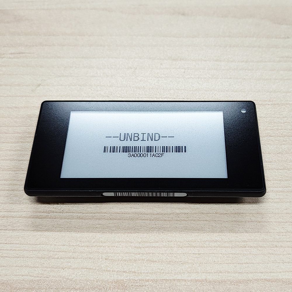 Black Shell 2.66 Inch Electronic Shelf Label