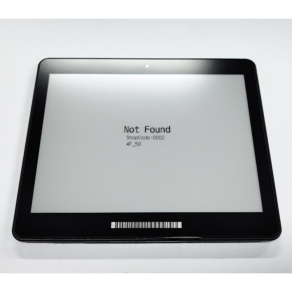 Black Shell 5.83 Inch Electronic Shelf Label