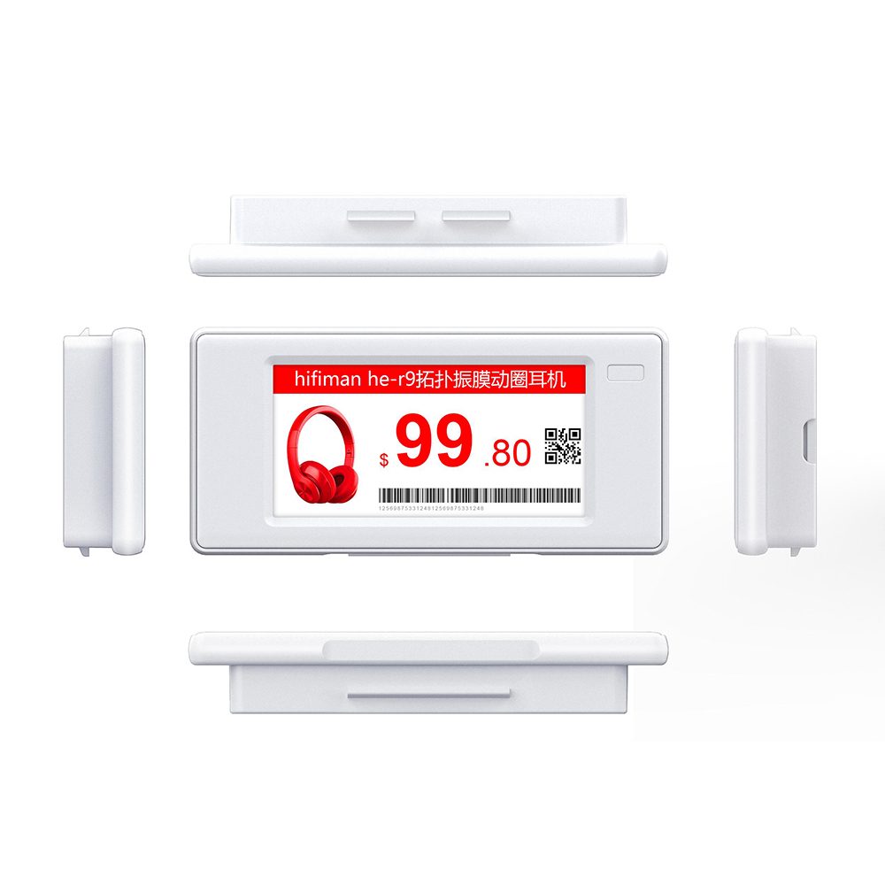2.13 Inch 3 Color Electronic Shelf Label Display Color Black White Red