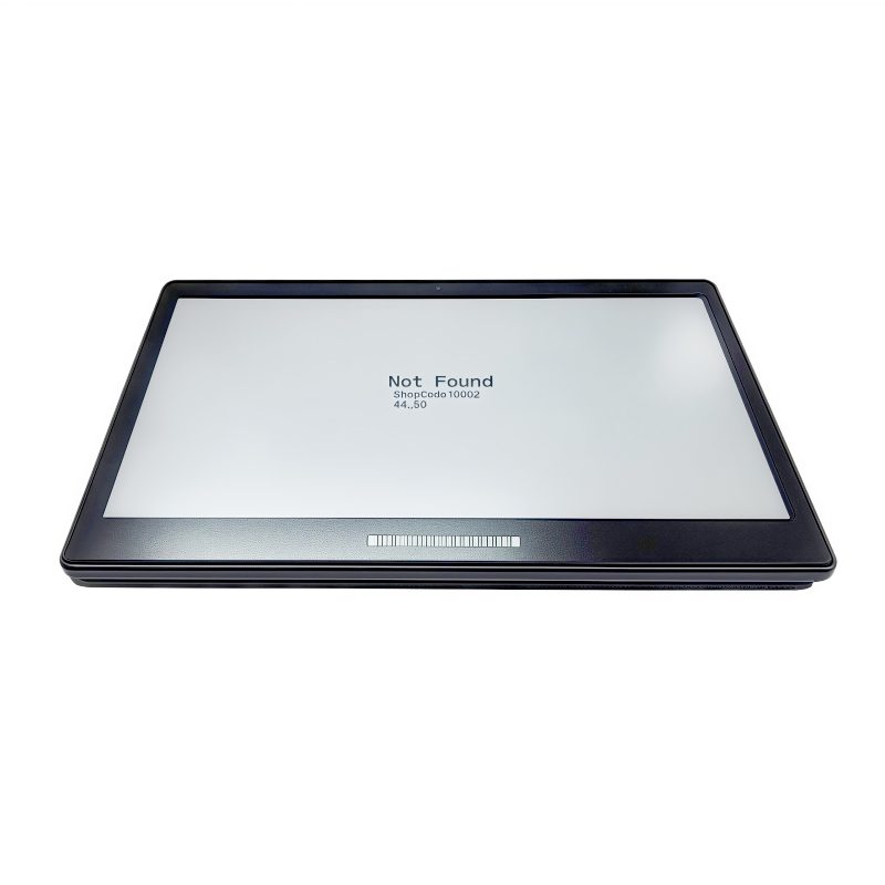 Black Shell 7.5 Inch Electronic Shelf Label