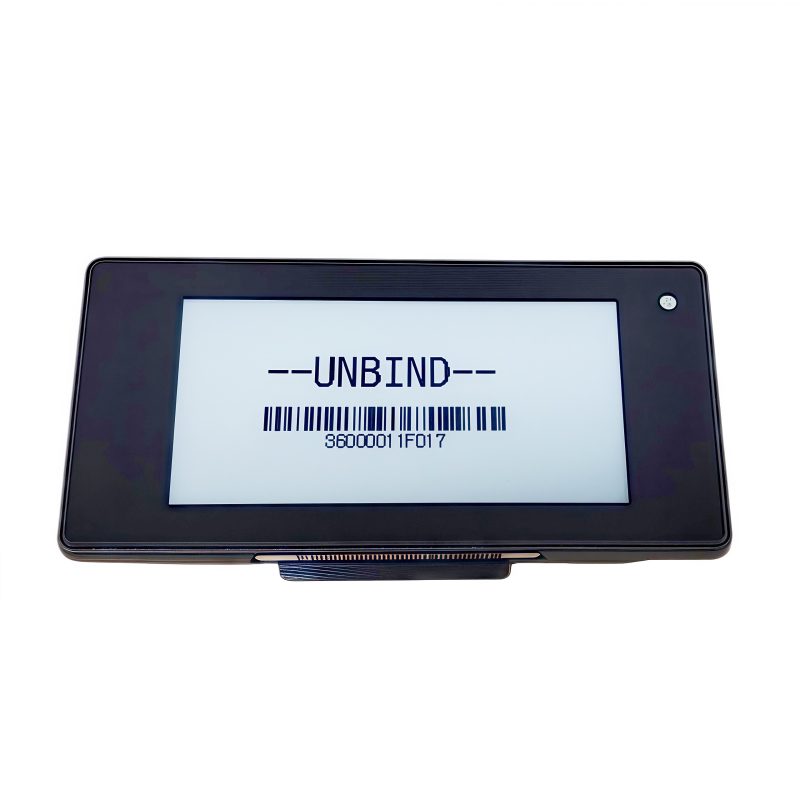 Black Shell 2.13 Inch Electronic Shelf Label