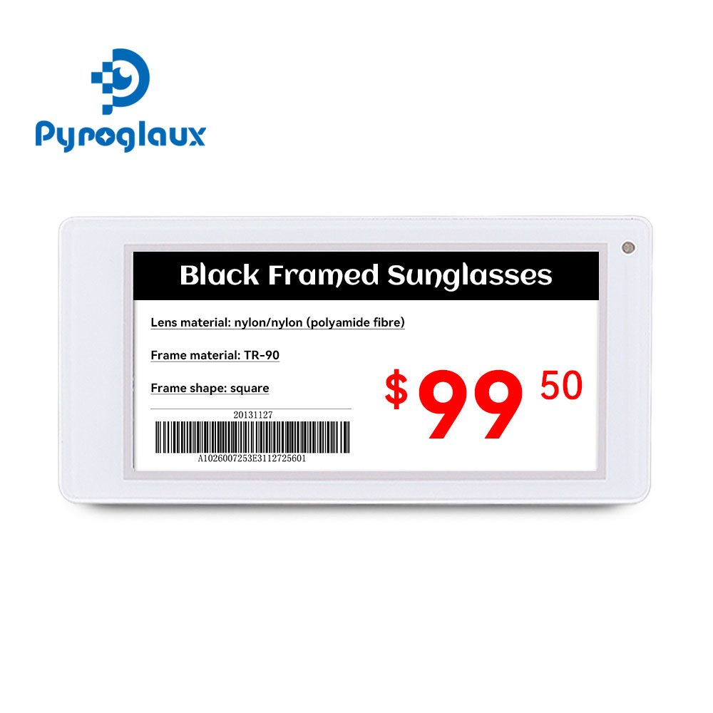 White Shell 3.5 Inch Electronic Shelf Label